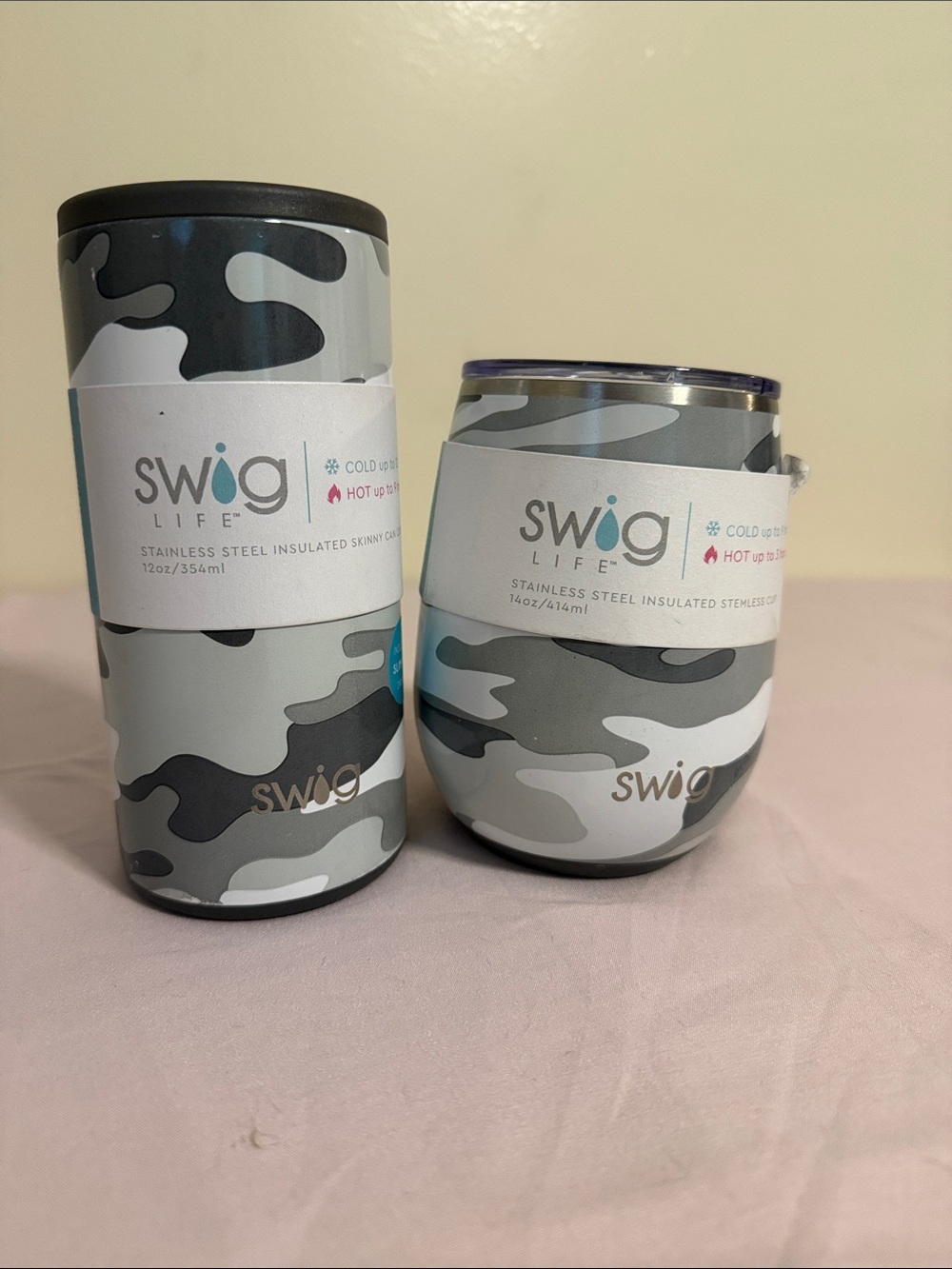 Swig Camo Stainless Steel bundle